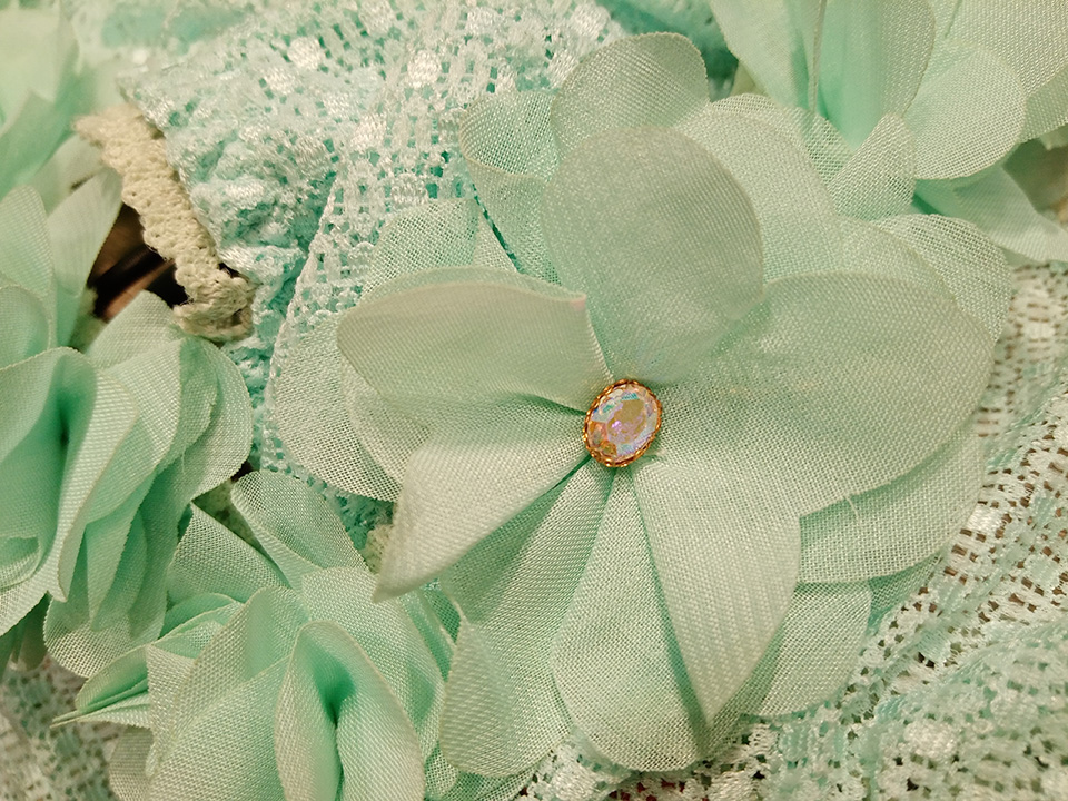 Ensemble Flora vert