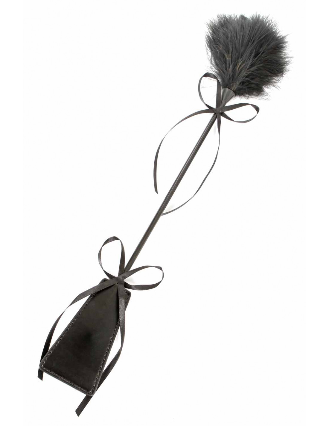 Cravache plume noire