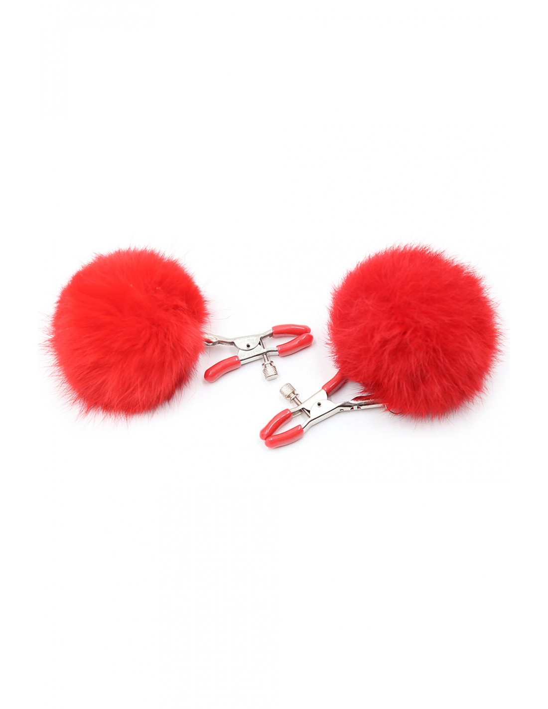 Pince à seins rouge