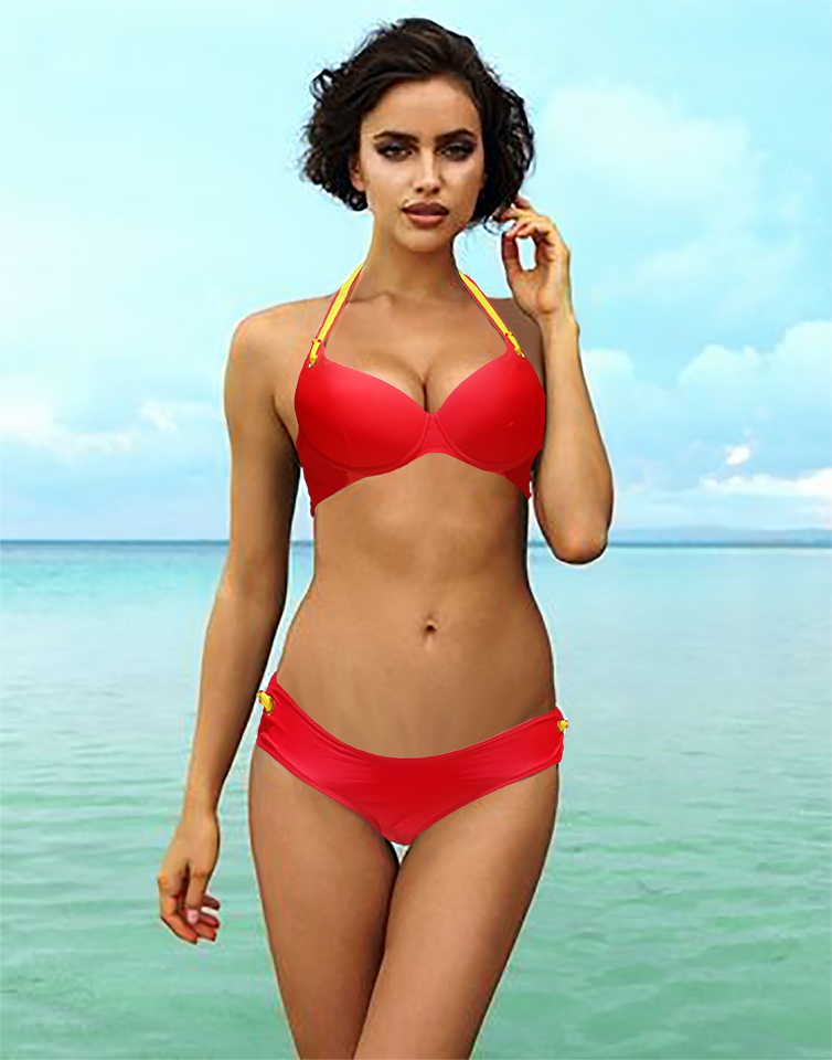 Sac de plage rouge