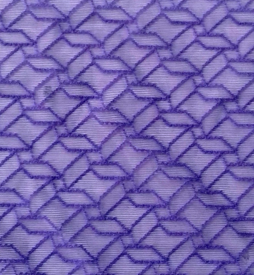 Nuisette Vaporeuse courte mauve