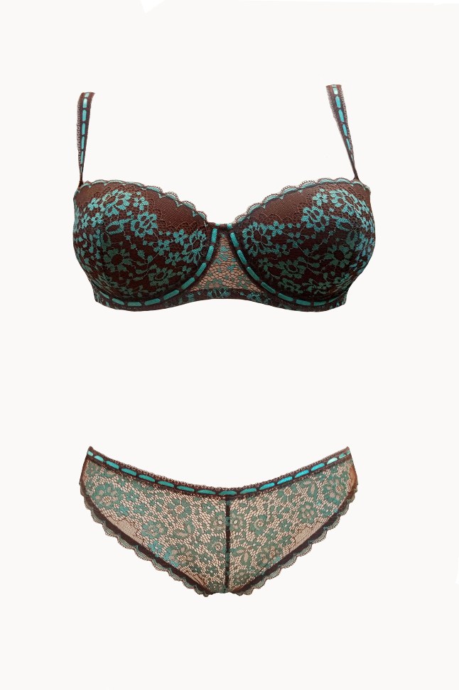 Ensemble India marron