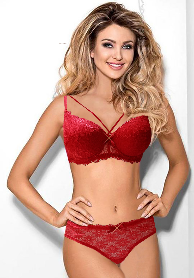 Ensemble Coquelicot rouge