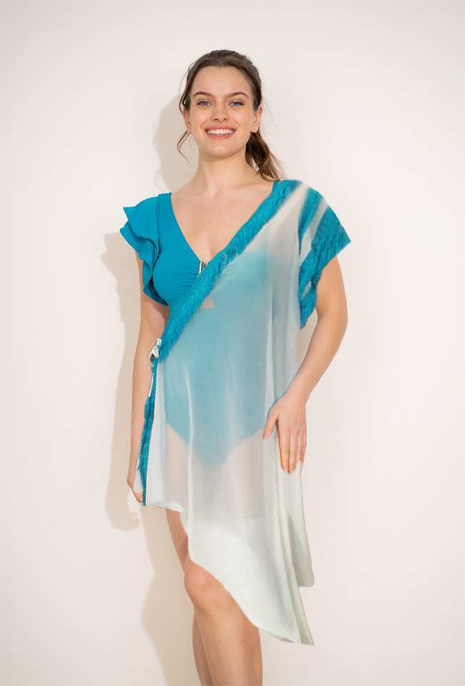 Maillot Gitane Bleu Vert
