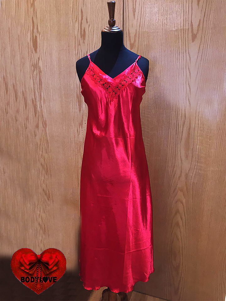 Nuisette Lady longue rouge
