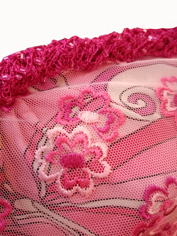 Caftan long rose
